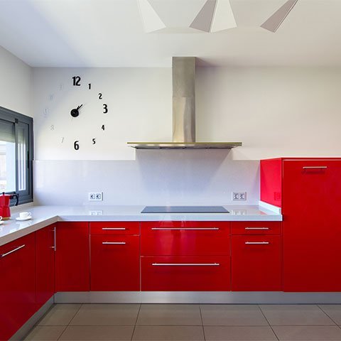 PU Modular Kitchen design