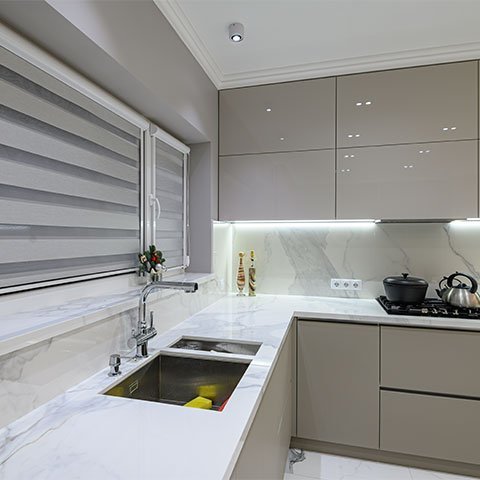 PVC Modular Kitchen design